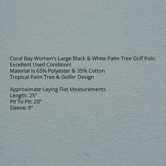 Coral Bay Palm Tree Golf Polo - Picture 4 of 6